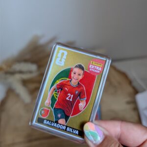 Íman Acrílico Extra Sticker Gold Mundial Futebol 2026